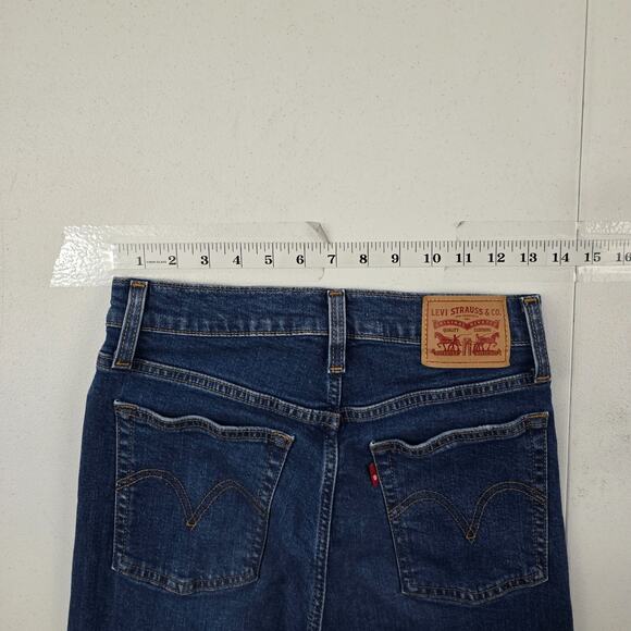 Levi's wedgie‎ skinny jeans blue 27 womens denim 5401 - Picture 5 of 13
